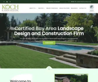 Kochlandscapedesign.com(Koch and Associates Landscape Design and Construction) Screenshot