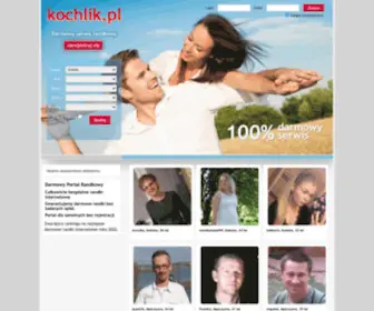 Kochlik.pl(Darmowy portal randkowy. Polecamy darmowe randki online) Screenshot