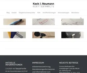 Kochneumann.de(Koch & Neumann) Screenshot