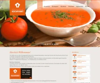 Kochpunkt.com(Kochschule Kochpunkt) Screenshot
