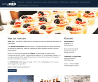 Kochschuledarmstadt.de(Kochkurse und Catering) Screenshot