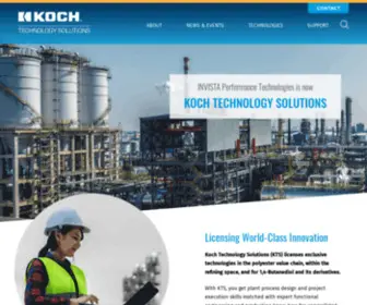 Kochtechsolutions.com(Koch Technology Solutions) Screenshot