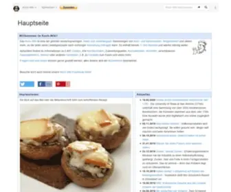 Kochwiki.org(Ernährung) Screenshot