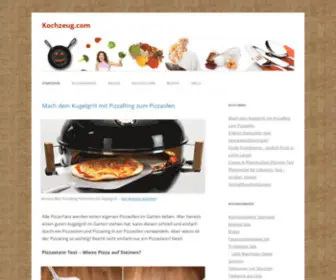 KochZeug.com(Erfahren Sie welches Kochzubehör und welche Küchengeräte im Profi) Screenshot