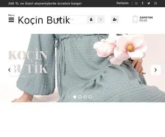 Kocin.com.tr(KOÇİN BUTİK) Screenshot