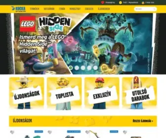 Kocka.hu(LEGO Webshop) Screenshot