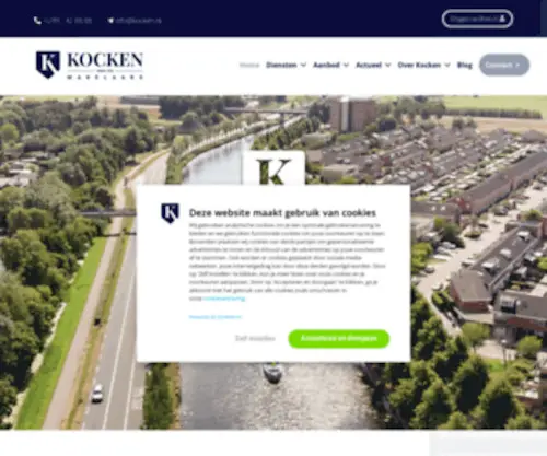 Kocken.nl(Kocken Makelaars) Screenshot