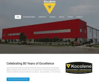 Kocolene.com(An Employee Owned Company) Screenshot