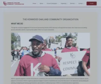 Kocoonline.org(Kenwood-Oakland Community Organization) Screenshot