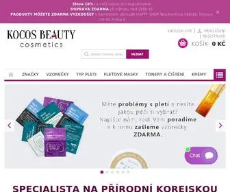 Kocosbeauty.cz(Korejská kosmetika) Screenshot