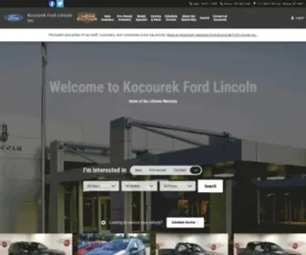 Kocourekford.net Screenshot