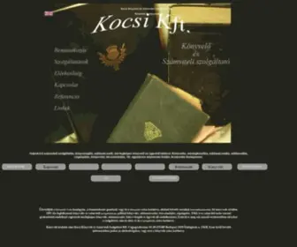 Kocsikft.hu(Könyvelés) Screenshot