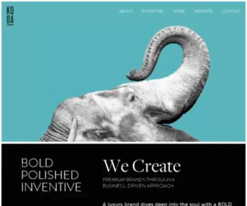 Kodacreative.com(Luxury Branding and Marketing Company) Screenshot