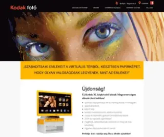 Kodakfoto.hu(Kodak minőségű képkidolgozás) Screenshot