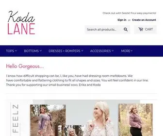 Kodalane.com(Koda Lane) Screenshot