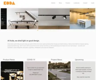 Kodalighting.com.au(KODA Lighting) Screenshot