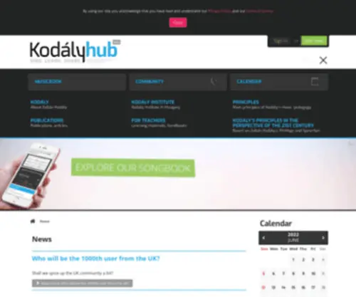 Kodalyhub.com(News) Screenshot