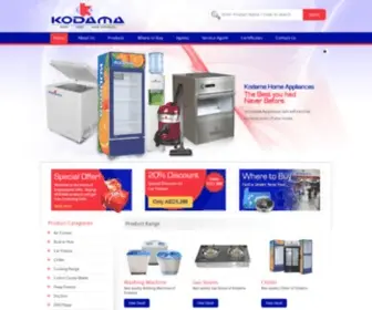 Kodama.ae(Home Appliances) Screenshot