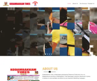 Kodambakkamtimes.com(Kodambakkam Times) Screenshot