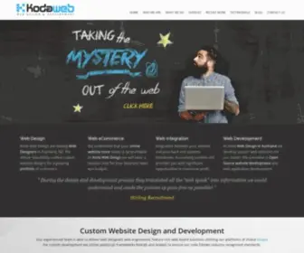 Kodaweb.co.nz(Koda Web Design Auckland) Screenshot