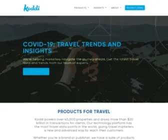 Koddi.com(Ad Technology for Driving Revenue and Growth) Screenshot