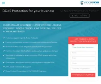 Koddos.com(KoDDoS DDoS Protection Solutions) Screenshot