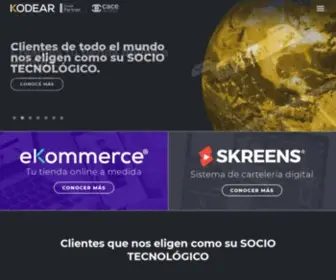 Kodear.net(Desarrollo de software & Diseño web) Screenshot