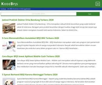 Kodebpjs.com(Info BPJS Kesehatan & Ketenagakerjaan) Screenshot