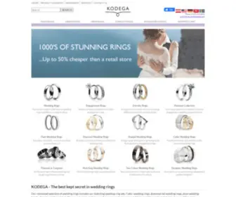 Kodega.com(Buy Wedding Rings) Screenshot