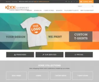 Kodegarment.com(Kode Garment) Screenshot