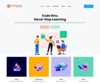 Kodeilmu.com(Kode Ilmu) Screenshot