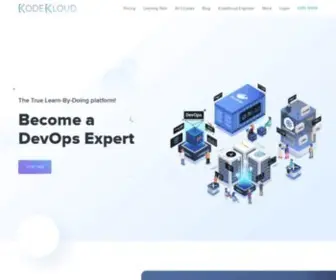 Kodekloud.com(Learn DevOps with Kode Kloud) Screenshot