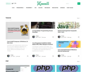 Kodekreasi.com(Kreasikan kode kamu) Screenshot