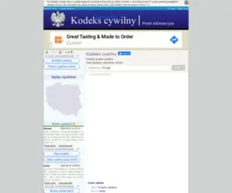 Kodeks-Cywilny.org(Kodeks cywilny 2017 Tekst jednolity) Screenshot