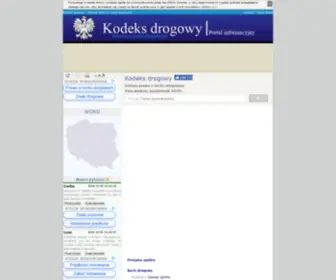 Kodeks-Drogowy.org(KODEKS DROGOWY 2017 Tekst jednolity) Screenshot