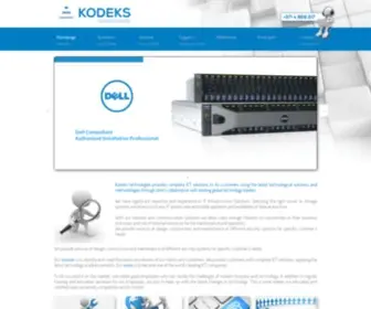 Kodeks.ae(Kodeks technologies) Screenshot