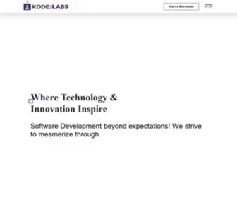 Koderlabs.com(Custom Software Development) Screenshot