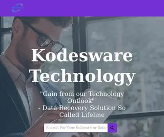 Kodesware.com(Contact Support) Screenshot