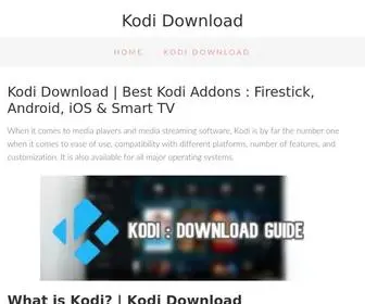 Kodi.casa(Kodi Download) Screenshot