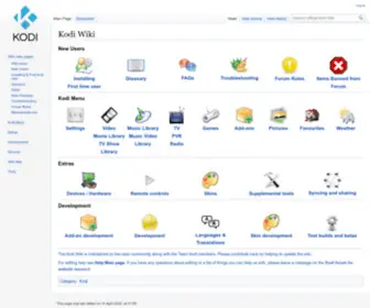 Kodi.wiki(Kodi Documentation) Screenshot