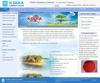 Kodia.com.cn(Kodia Company Limited) Screenshot