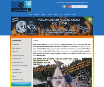 Kodiakcustom.com(Kodiak Fishing Lures) Screenshot