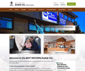 Kodiakinn.com(Kodiak Alaska Hotels) Screenshot