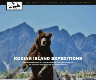 Kodiakislandexpeditions.com(Kodiak Island Expeditions) Screenshot