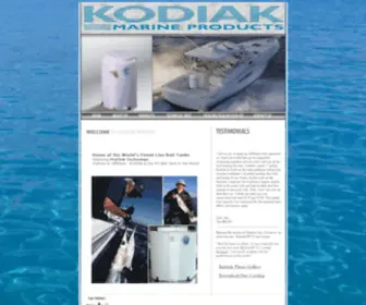Kodiakmarine.com(Marine Products) Screenshot
