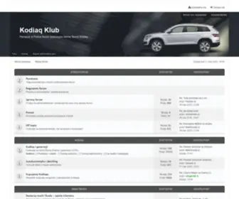 Kodiaq-Klub.pl(Wykaz forów) Screenshot