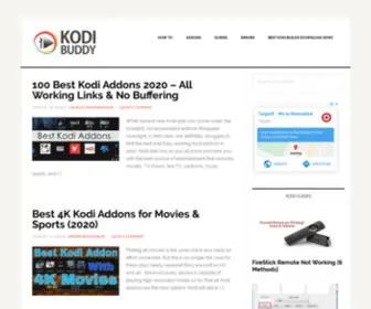 Kodibuddy.com(Your Personal Kodi Guide) Screenshot