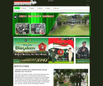 Kodim0607-Kotasukabumi.com(Kodim 0607 Kota Sukabumi) Screenshot