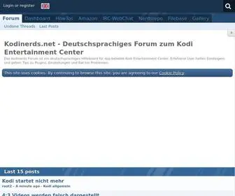 Kodinerds.net(Deutschsprachiges Forum zum Kodi Entertainment Center) Screenshot