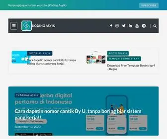 Kodingasyik.com(Koding Asyik) Screenshot